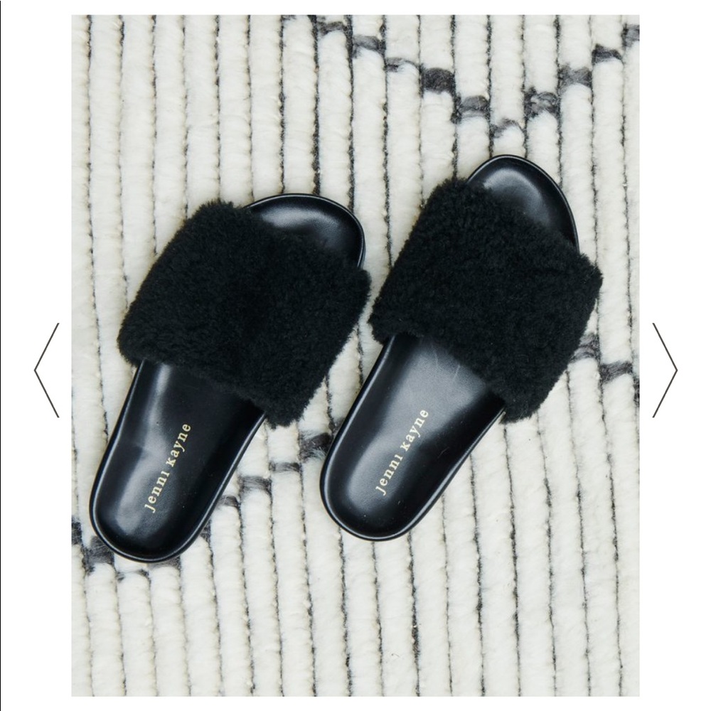 Jenni Kayne Shearling Slide Sandal
